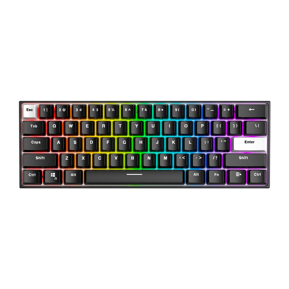 Fantech MK857 MAXFIT61 Gaming Keyboard Black